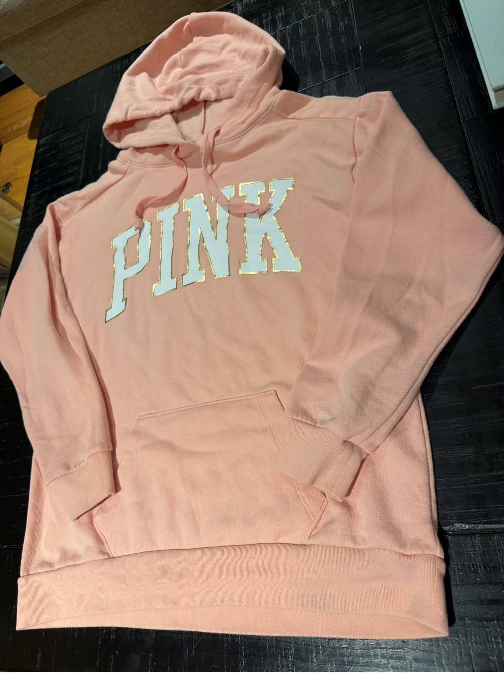 Victoria's Secret PINK Peach Pullover Hoodie